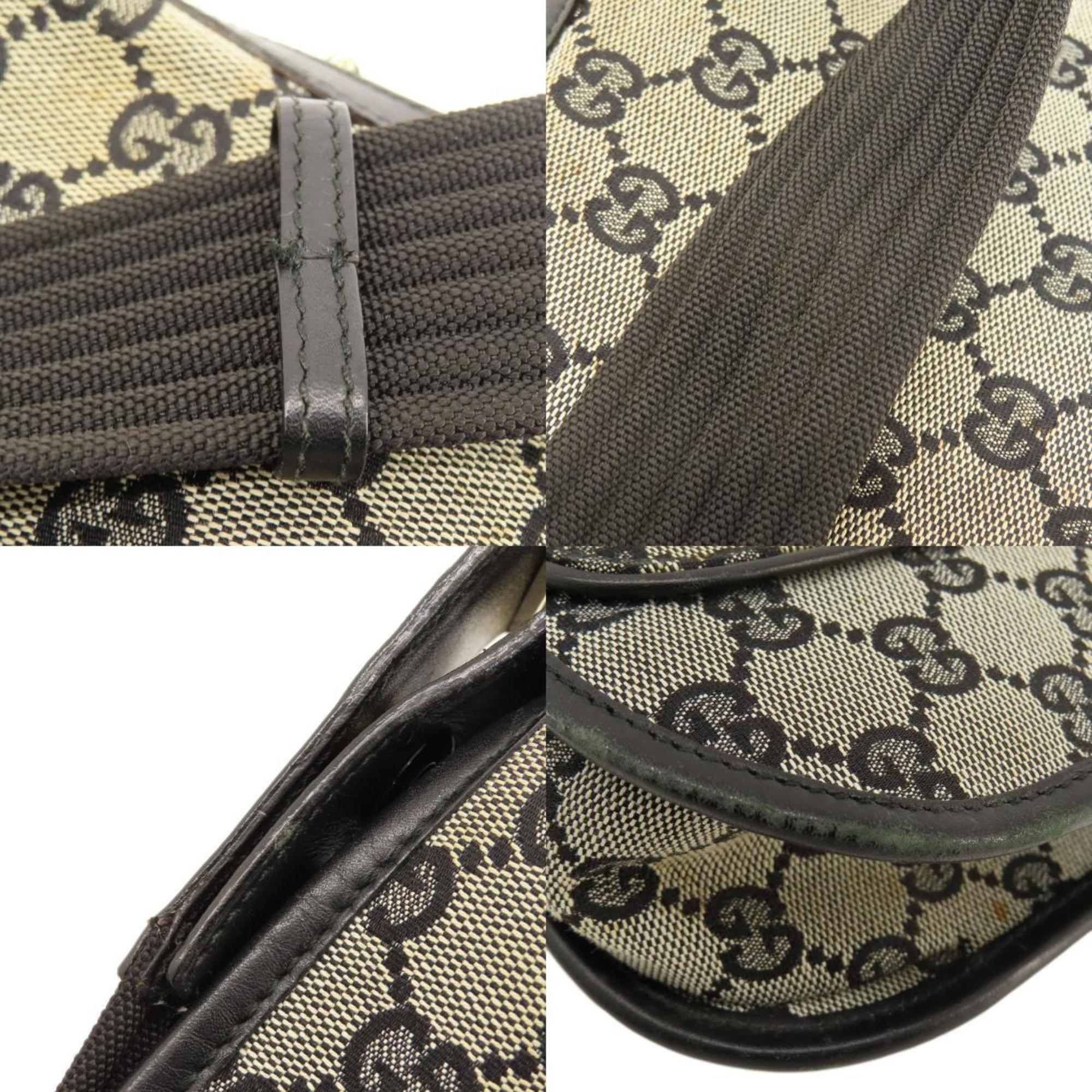 Gucci 001-4098 GG pattern shoulder bag canvas for women