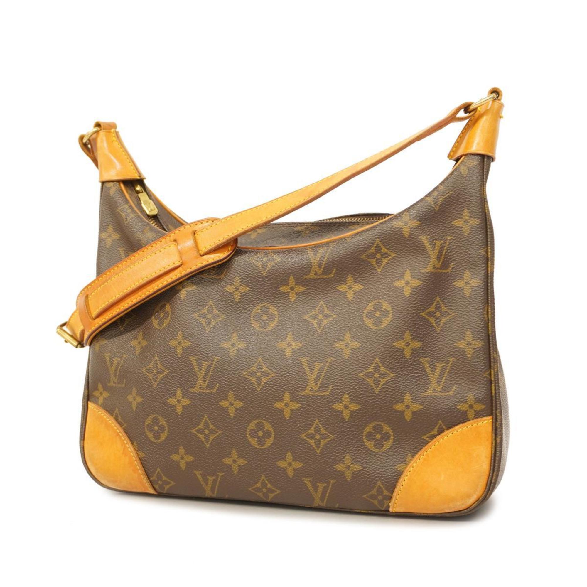 Louis Vuitton Shoulder Bag Monogram Boulogne 30 M51265 Brown Women's