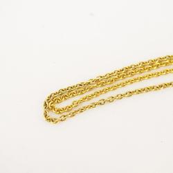 Tiffany Necklace Elsa Peretti By the Yard 1PD Diamond K18YG Yellow Gold Women's