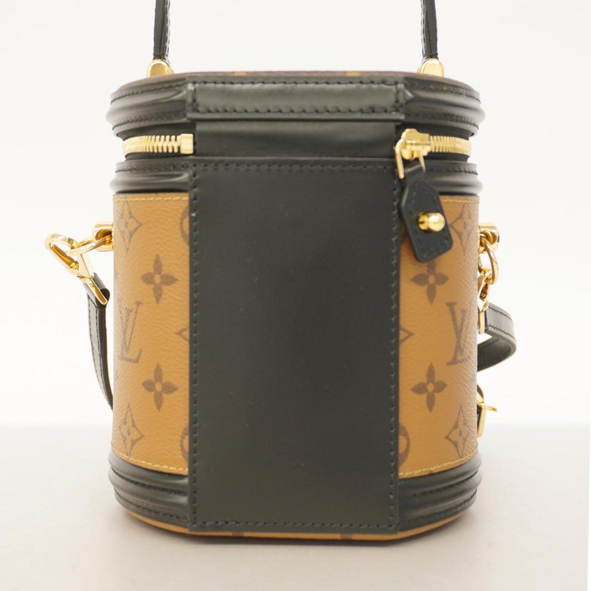 Louis Vuitton Handbag Monogram Reverse Cannes M43986 Brown Ladies