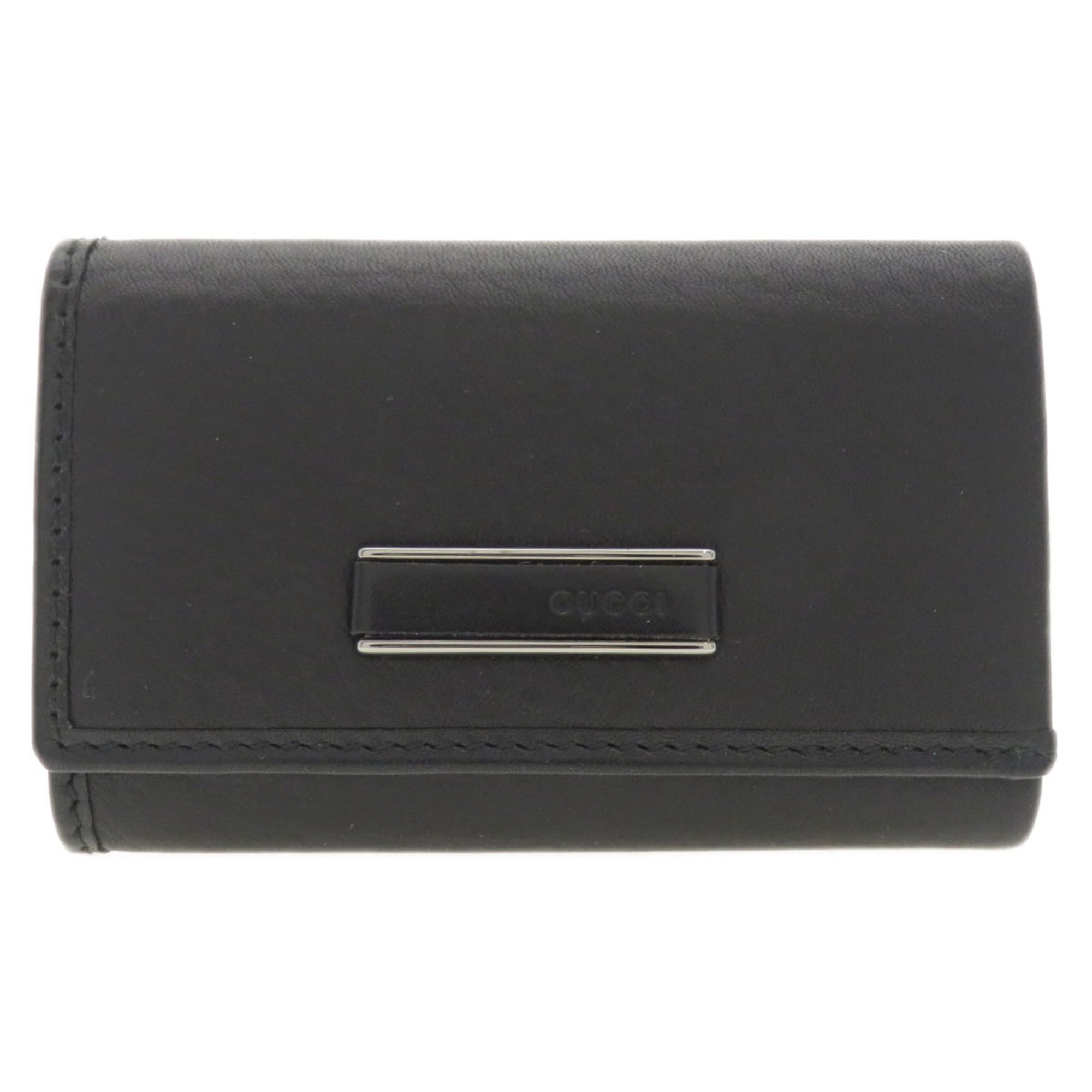Gucci 92749 motif key case in calf leather for men