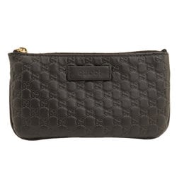 Gucci Micro GG Wallet/Coin Case Leather Women's