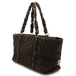 Chanel Women's Suede Tote Bag Brown,Dark Brown