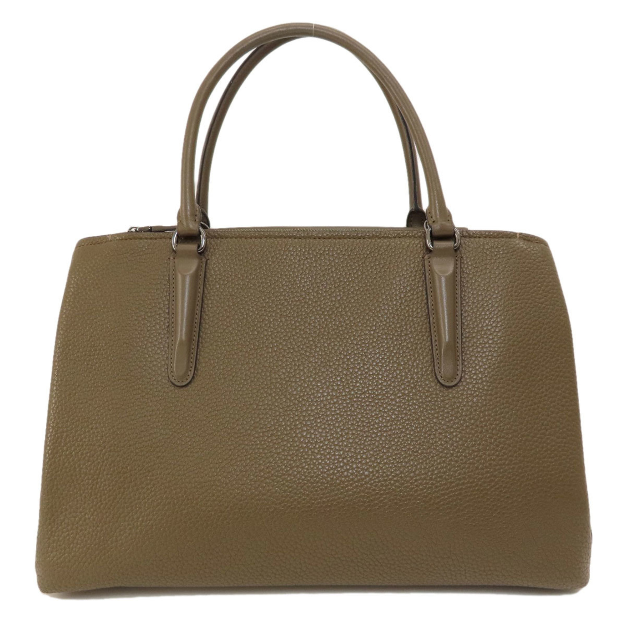 Coach 57276 Brooklyn Carryall Tote Bag Leather Women's