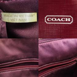 Coach handbag enamel ladies