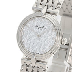 Christian Dior D68-100 Watch Stainless Steel SS Ladies