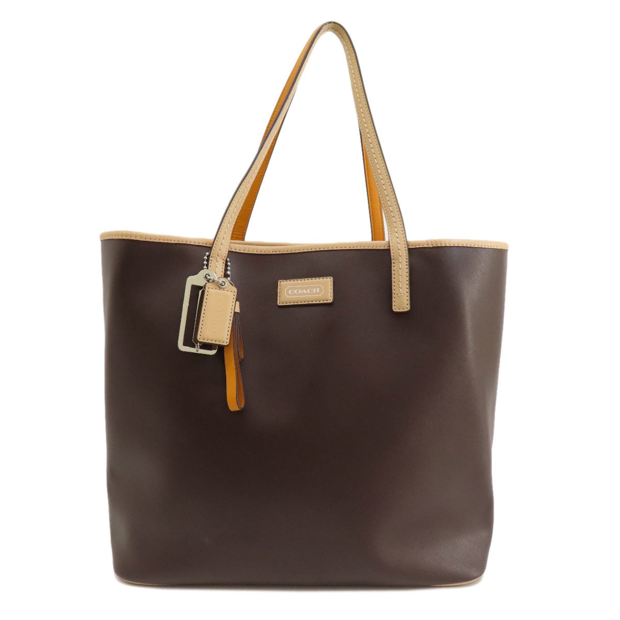 Coach F24341 Tote Bag Leather Women's