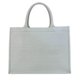 Christian Dior Book Tote Handbag Calfskin Women's