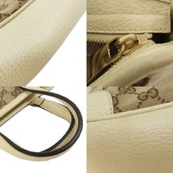 Gucci 449241 GG Outlet Handbag Canvas Women's