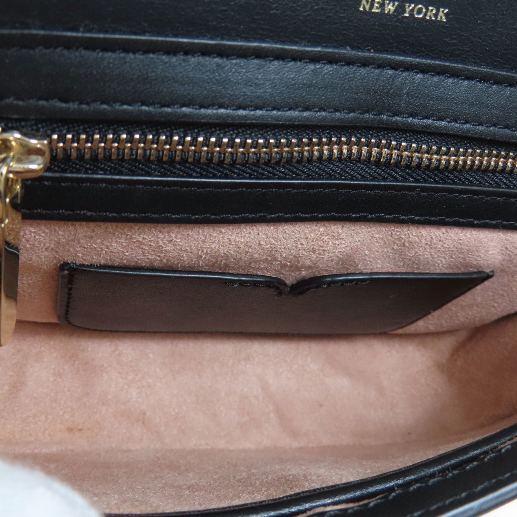 Kate Spade Heart Motif Shoulder Bag Leather Women's