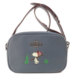 Coach CF305 Snoopy collaboration shoulder bag leather ladies