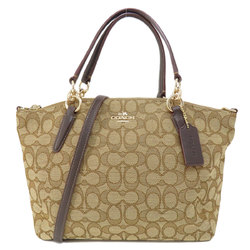 Coach F36625 Signature Tote Bag Canvas Women's