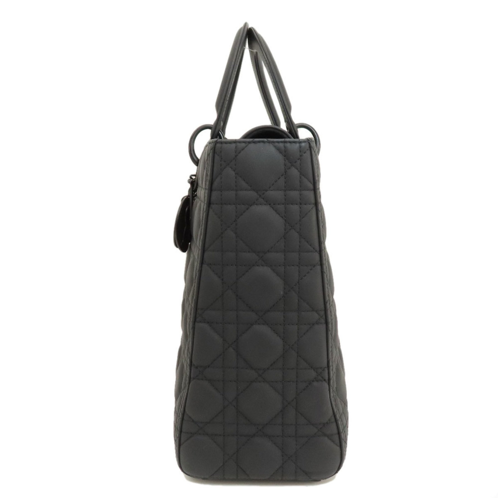 Christian Dior Lady Handbag Calf Ultra Matte Calfskin Women's
