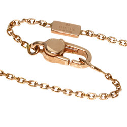 Gucci Separate Cross Necklace K18 Pink Gold Women's