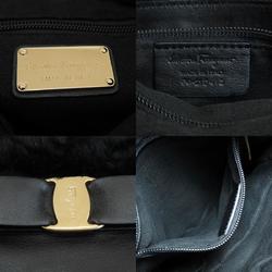 Salvatore Ferragamo Vara Ribbon Handbag Leather Women's