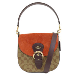 Coach C5692 Clio Tote Bag Suede Women's