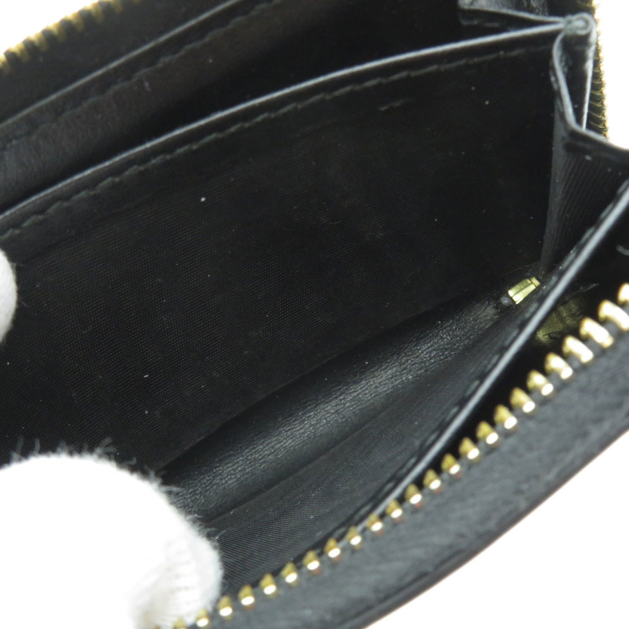 Gucci 547597 Motif Business Card Holder/Card Case Calf Leather Women's