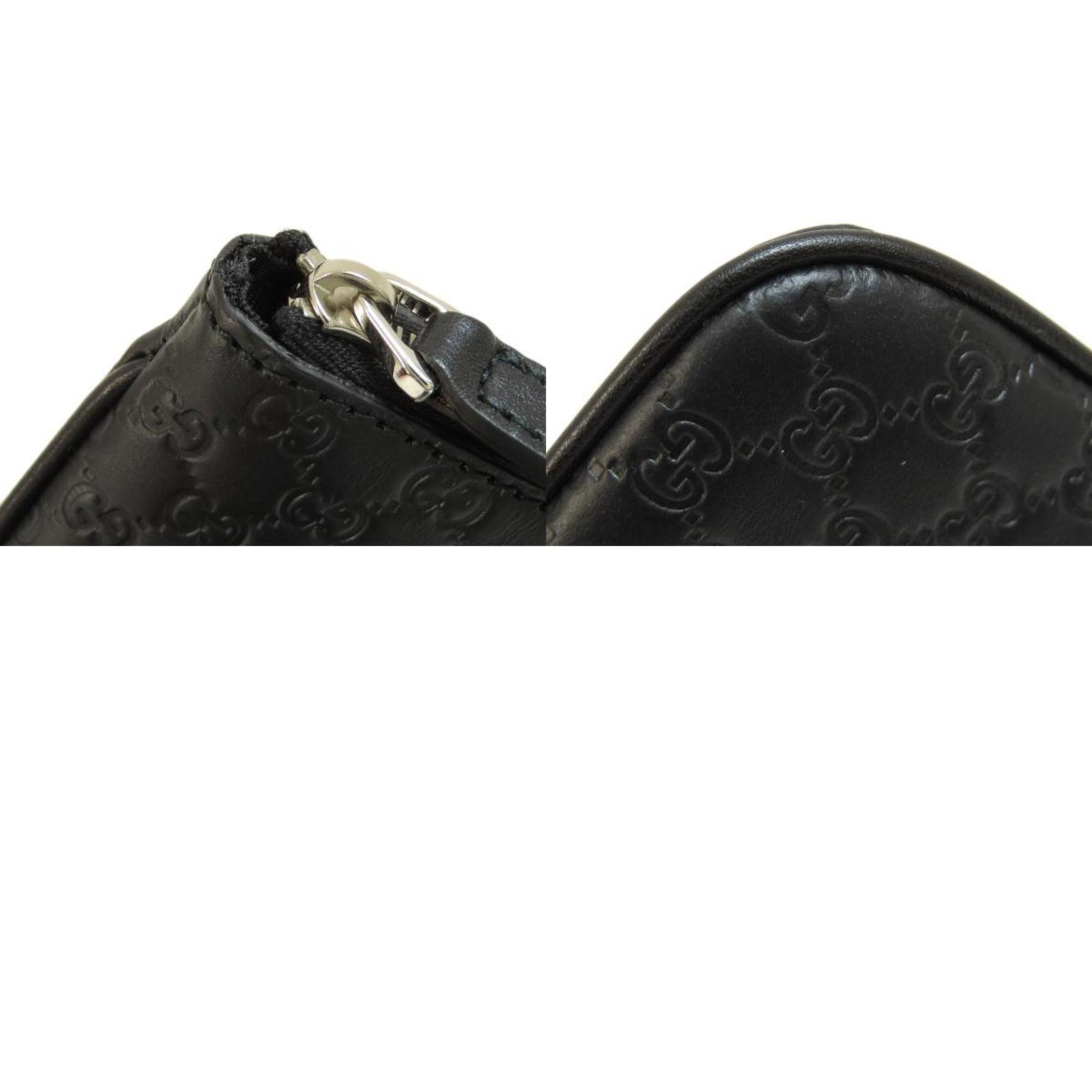 Gucci 54476 Micro GG Outlet Wallet/Coin Case Leather Women's