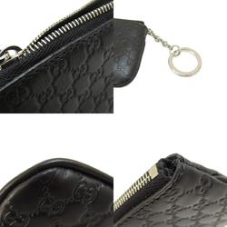 Gucci 54476 Micro GG Outlet Wallet/Coin Case Leather Women's