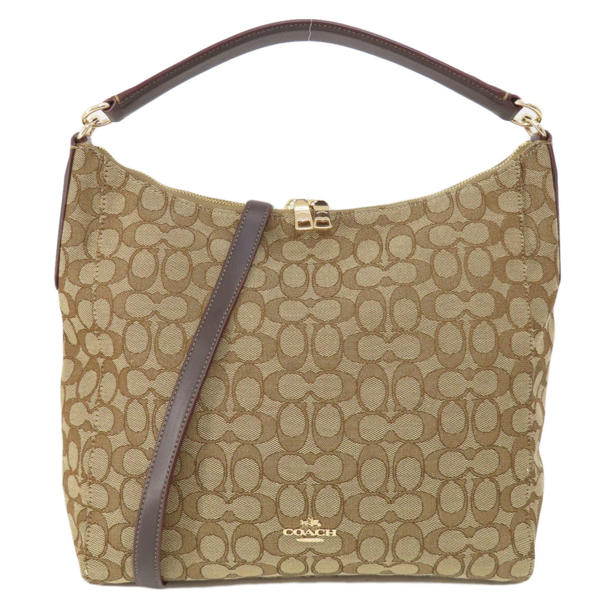 Coach F58327 Signature Tote Bag Canvas Women's