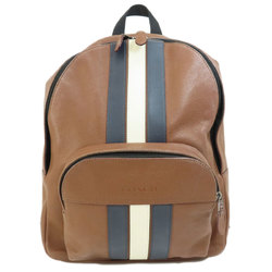 Coach F68995 Striped Backpack/Daypack Leather Women's