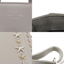 Jimmy Choo Pegasi Studded Handbag Leather Women's