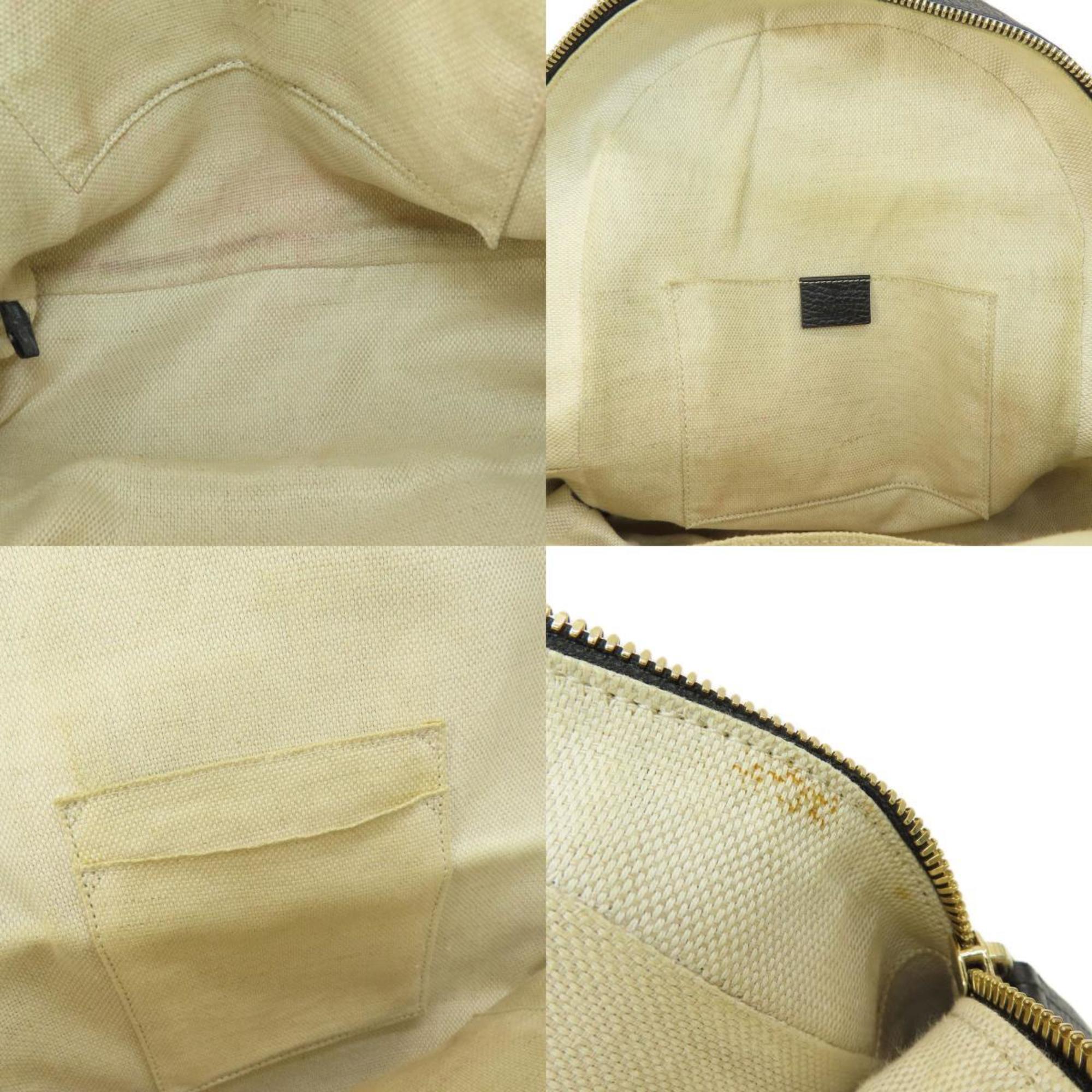 Gucci 536192 Soho Interlocking G Backpack/Daypack Leather Women's