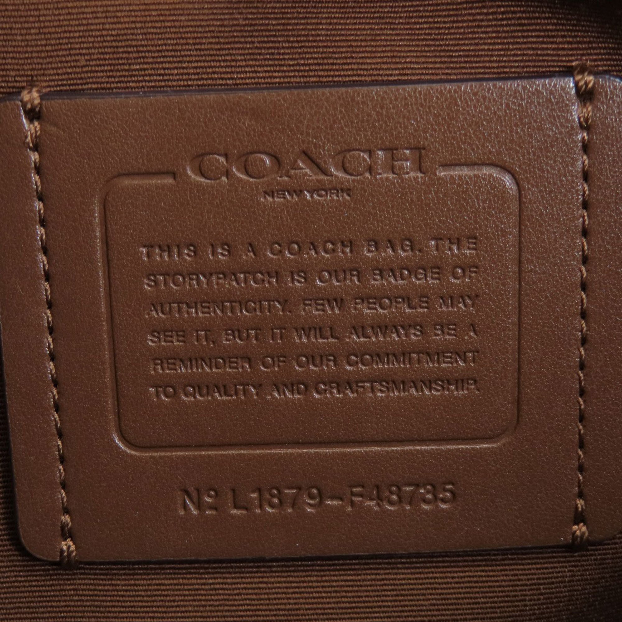 Coach F48735 Signature Tote Bag for Women