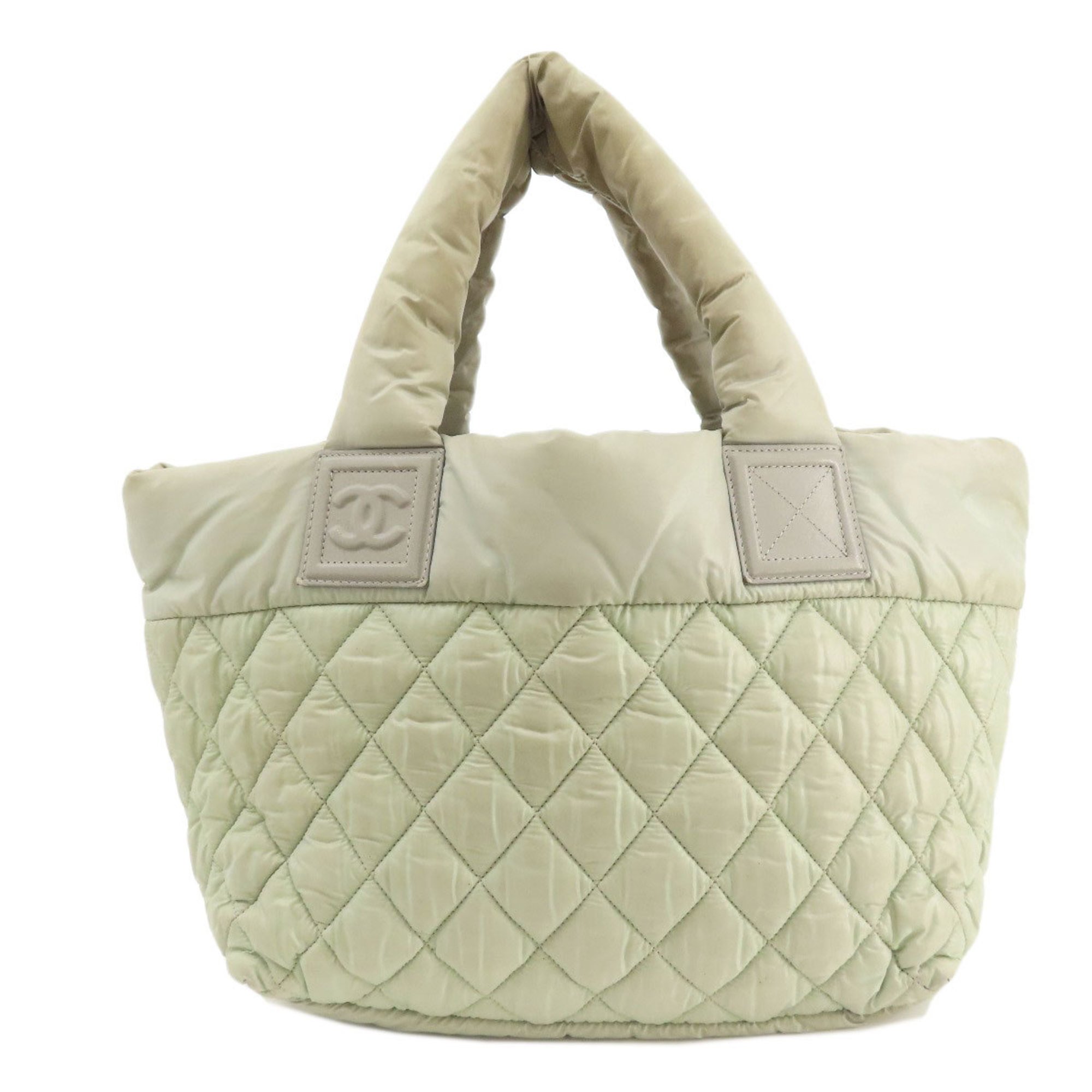 Chanel Coco Cocoon Tote Bag Nylon Material Women's