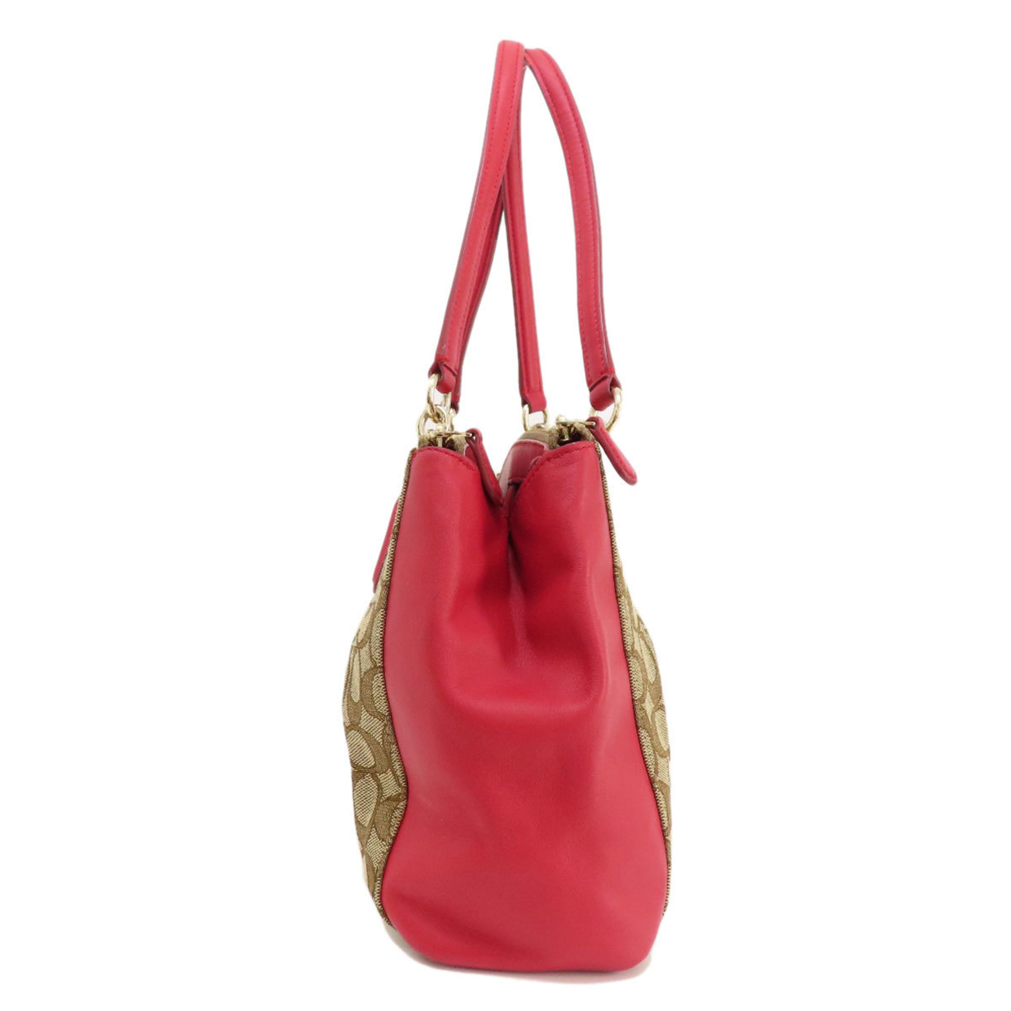 Coach F36607 Handbag Canvas Women's