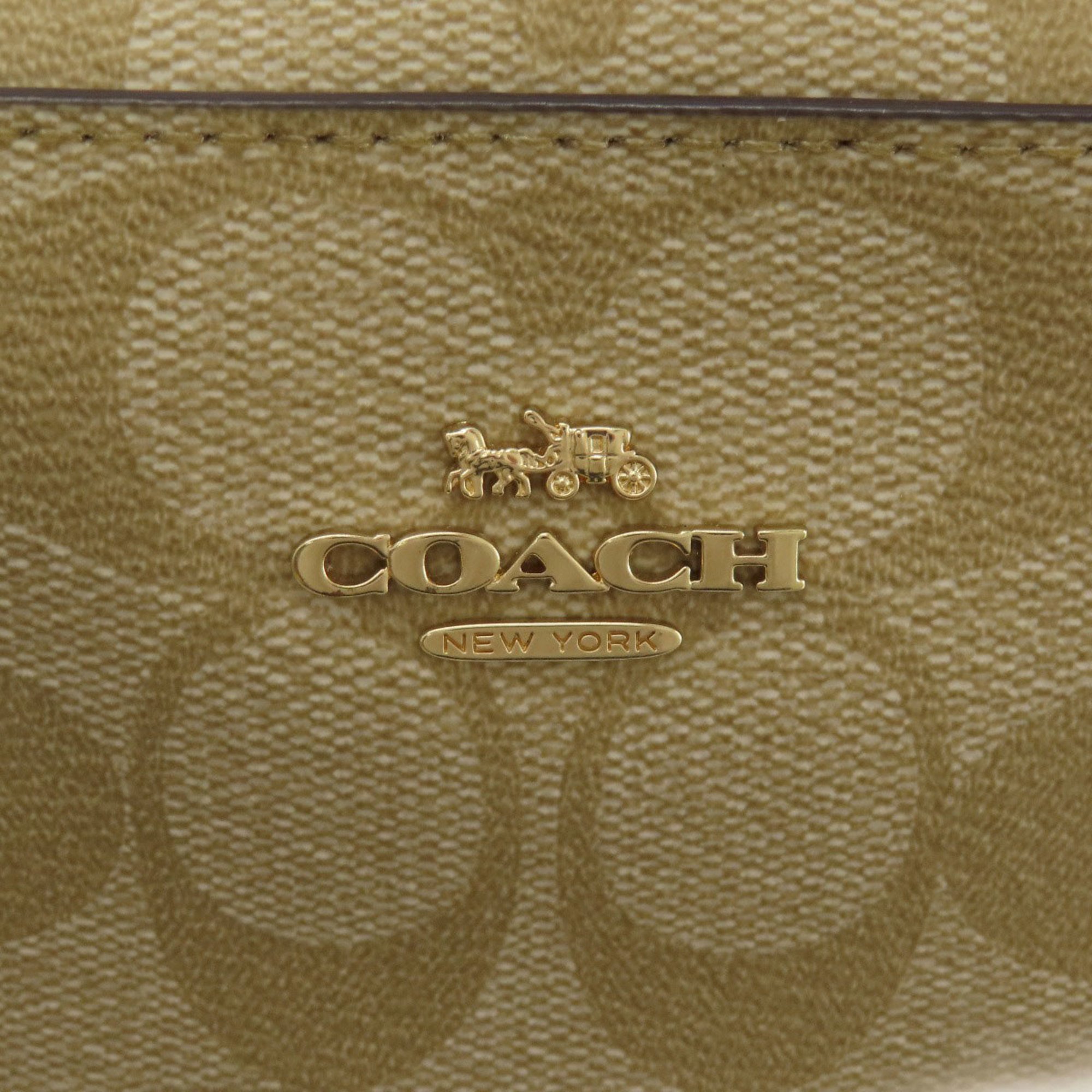 coach signature shoulder bag for women