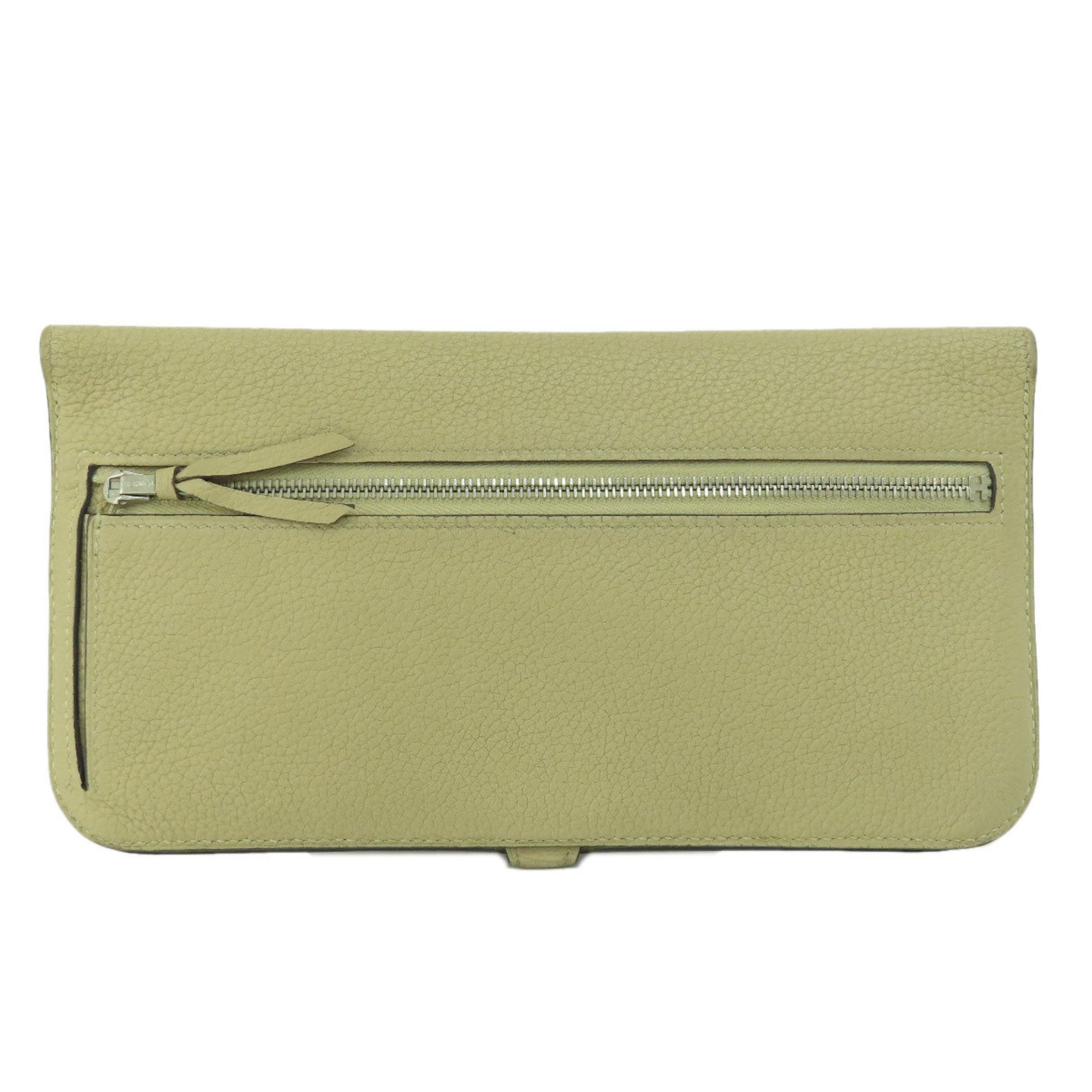 Hermes Dogon Long Trench Wallet Togo Women's