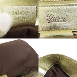Gucci 189831 GG Pattern Tote Bag Canvas Women's