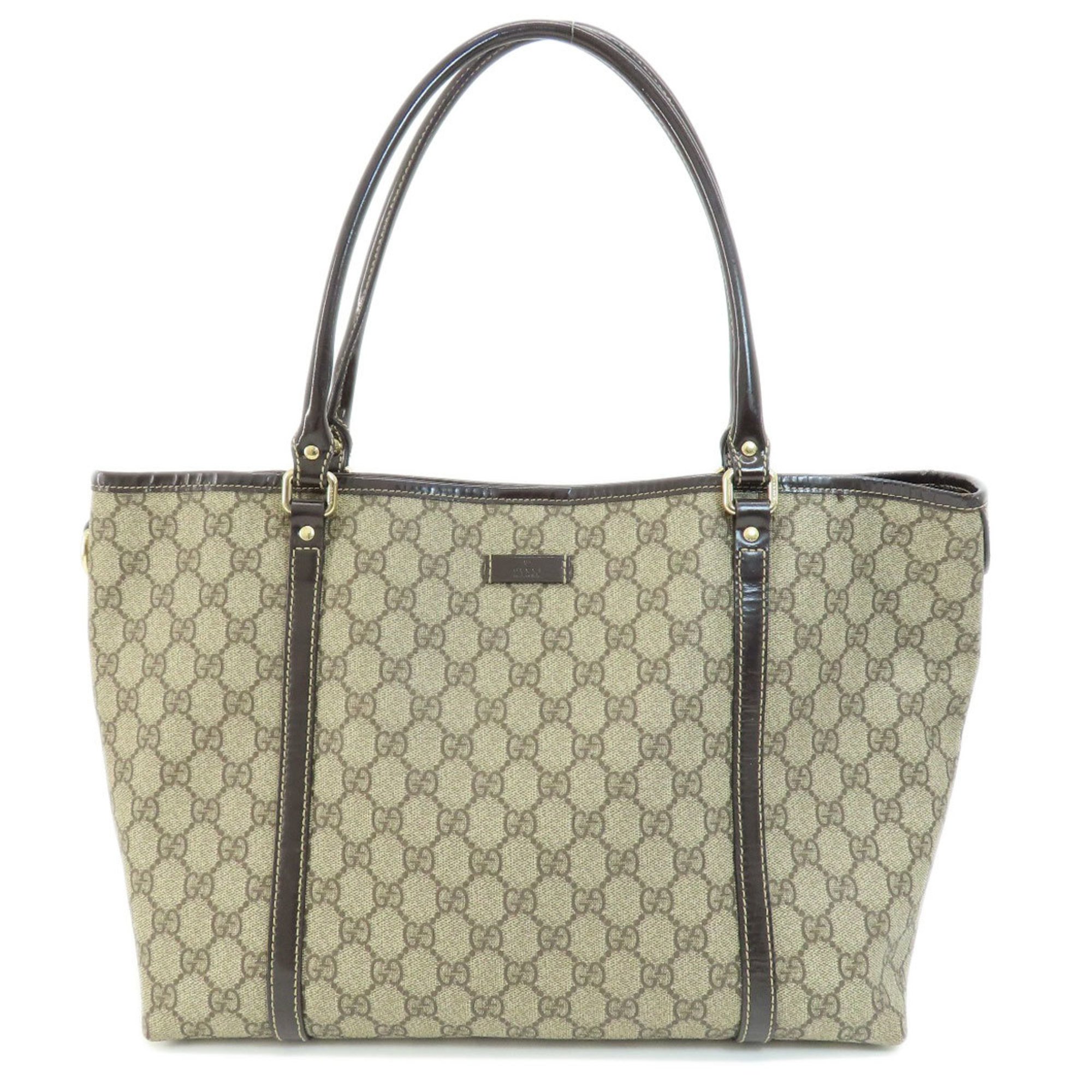 Gucci 197953 GG Tote Bag Leather Women's
