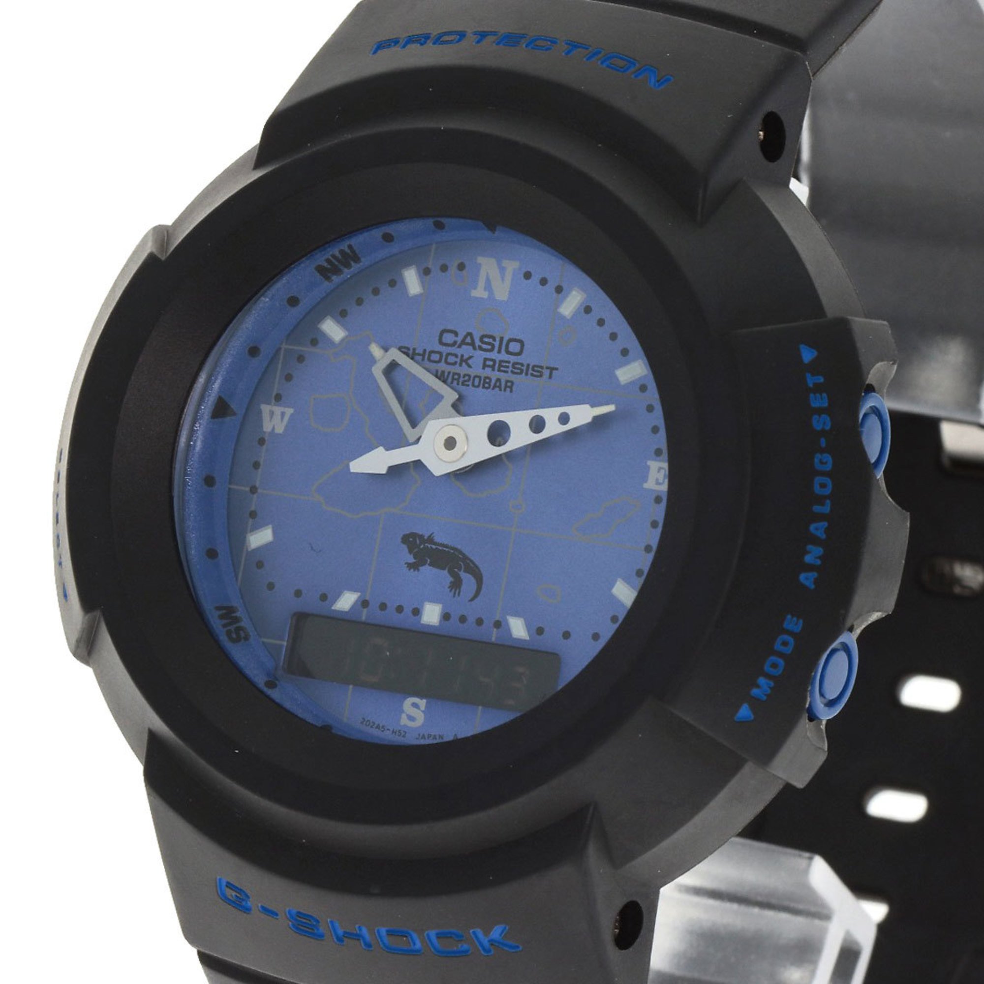 Casio AW-500D G-Shock Galapagos Watch Stainless Steel Resin Men's