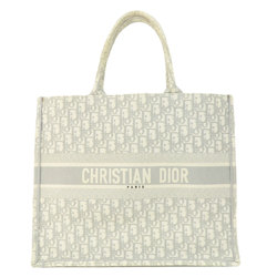 Christian Dior Book Tote Bag Canvas Women's