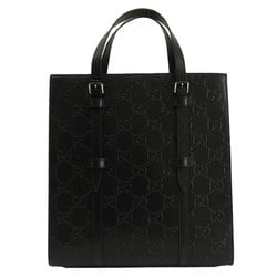 Gucci 700421 GG embossed tote bag leather for men and women