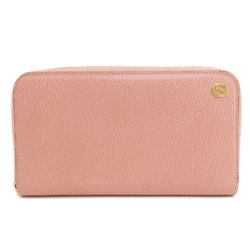 Gucci 449347 Interlocking G Long Wallet Leather Women's