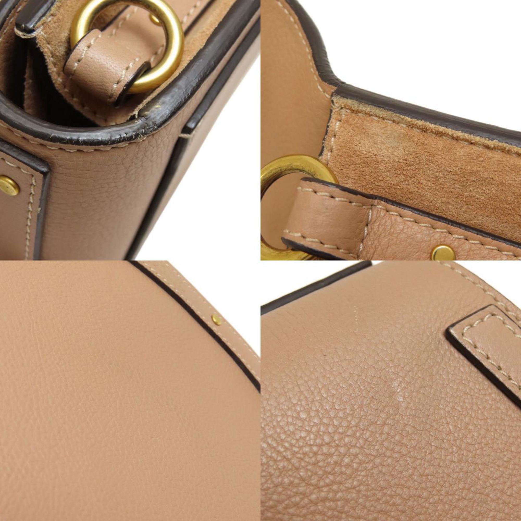 Chloé Chloe Nile Bracelet Bag Handbag Leather Women's