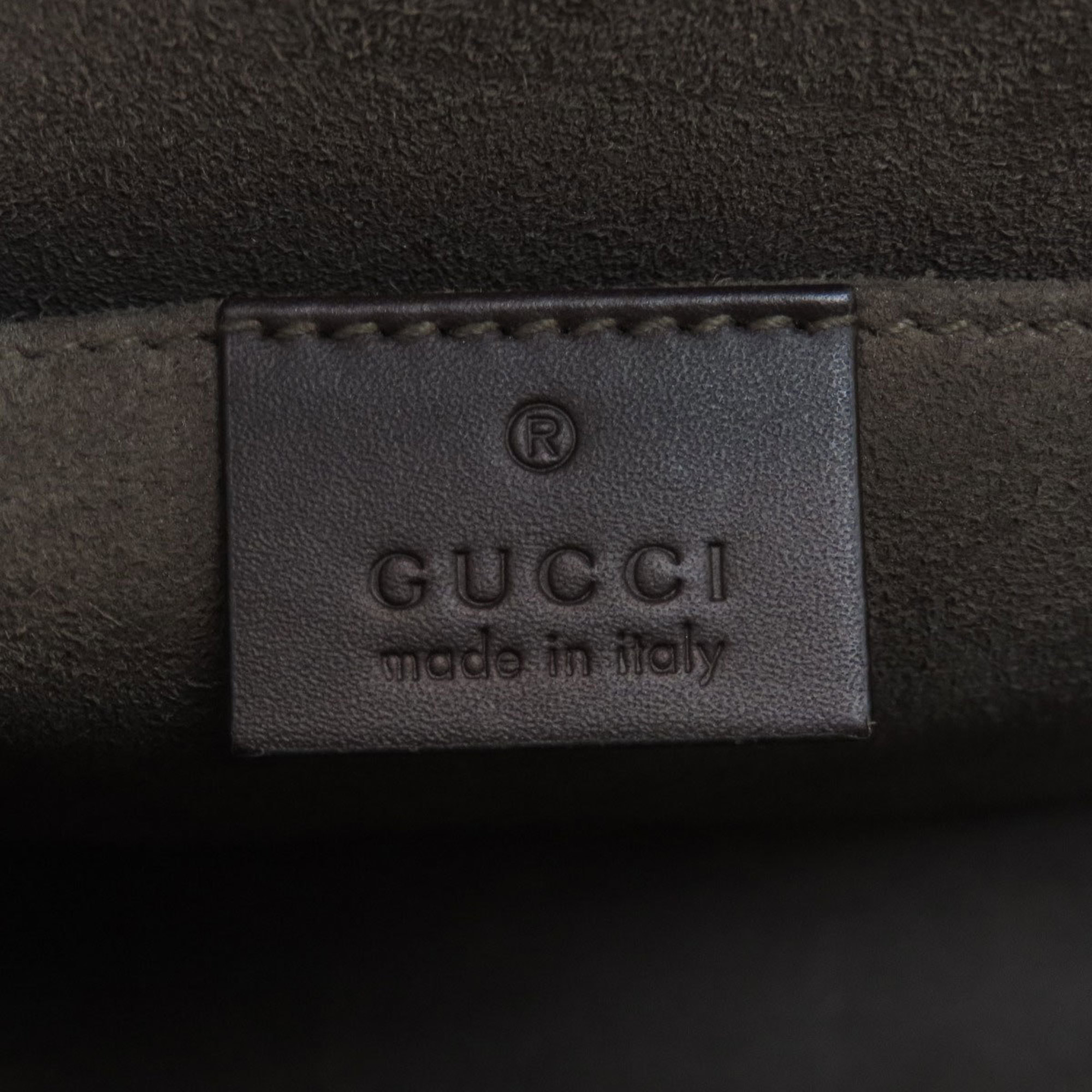 Gucci 475316 GG Supreme Sherry Line Clutch Bag for Women