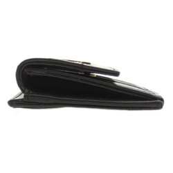 Saint Laurent motif wallet/coin case in calf leather for women