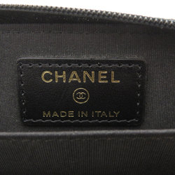 Chanel Coco Mark Wallet/Coin Case Caviar Skin for Women