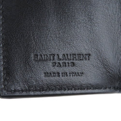 Saint Laurent motif wallet, tri-fold, bi-fold calf leather, women's
