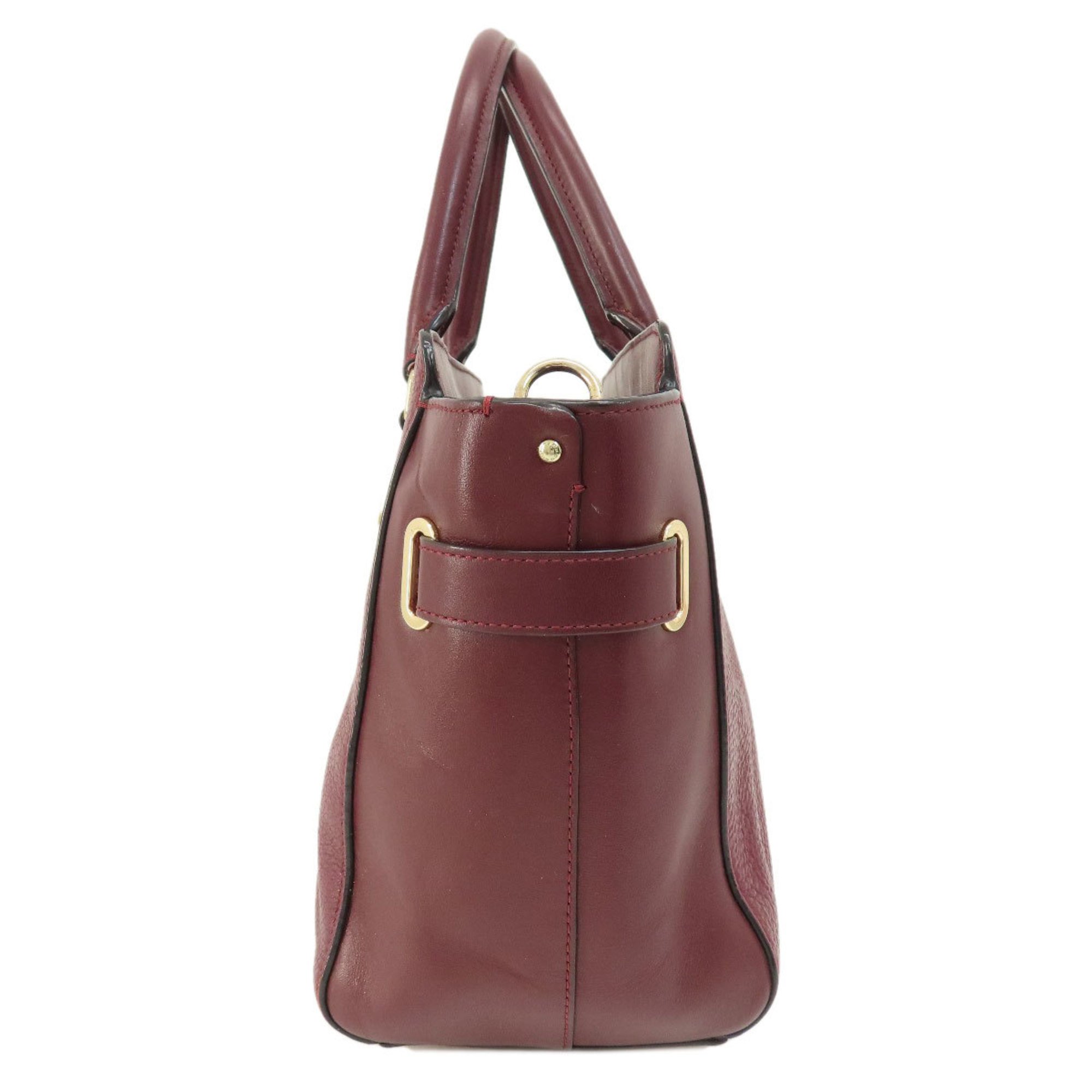 Coach F35689 Tote Bag Leather Women's