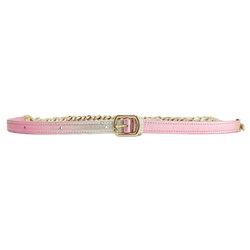 Chanel Coco Mark Chain Belt Leather Women's