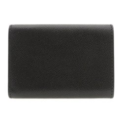 Saint Laurent motif bi-fold wallet in calf leather for women