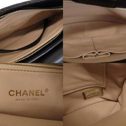 Chanel Coco Mark Handbag Lambskin Women's