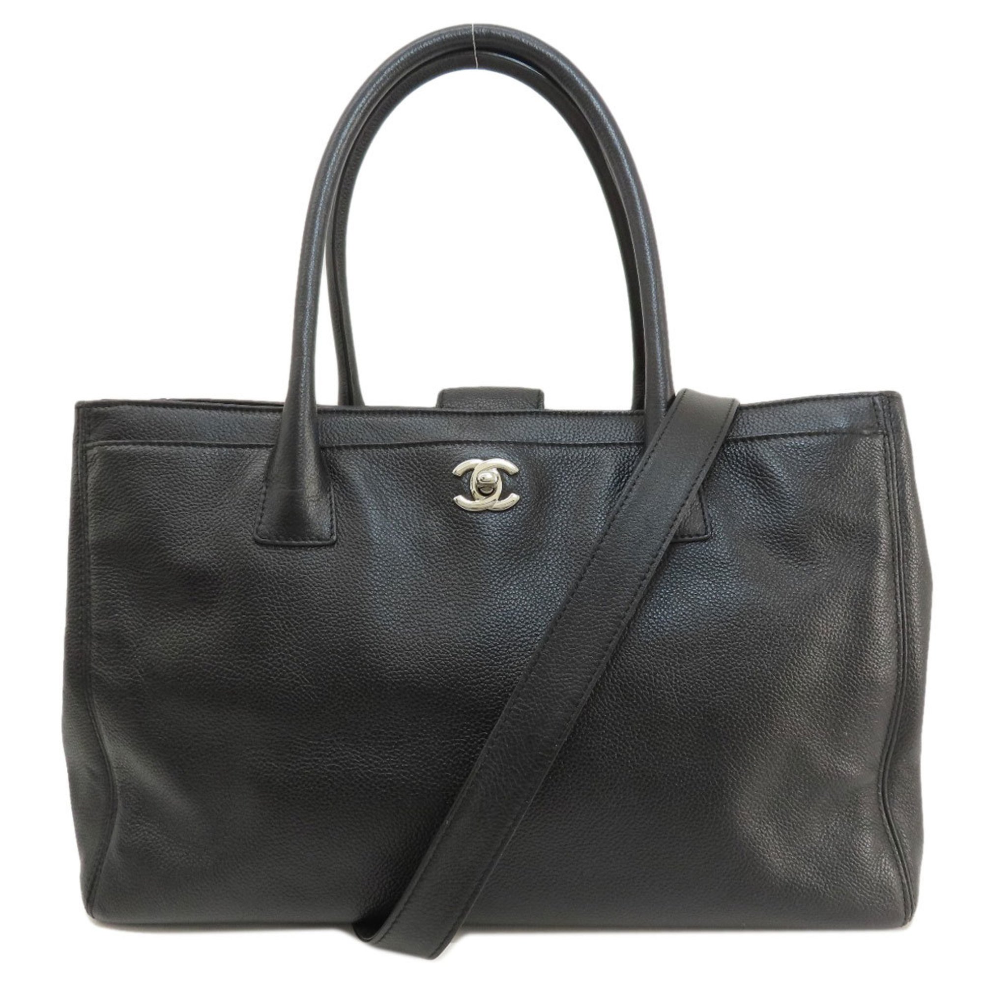 Chanel Executive Tote Bag Calfskin Women's
