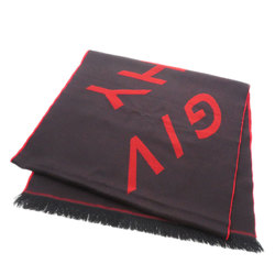 Givenchy motif scarf wool women's