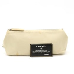 CHANEL Coco Mark Matelasse Tote Bag Shoulder Caviar Skin Leather Mint Gray
